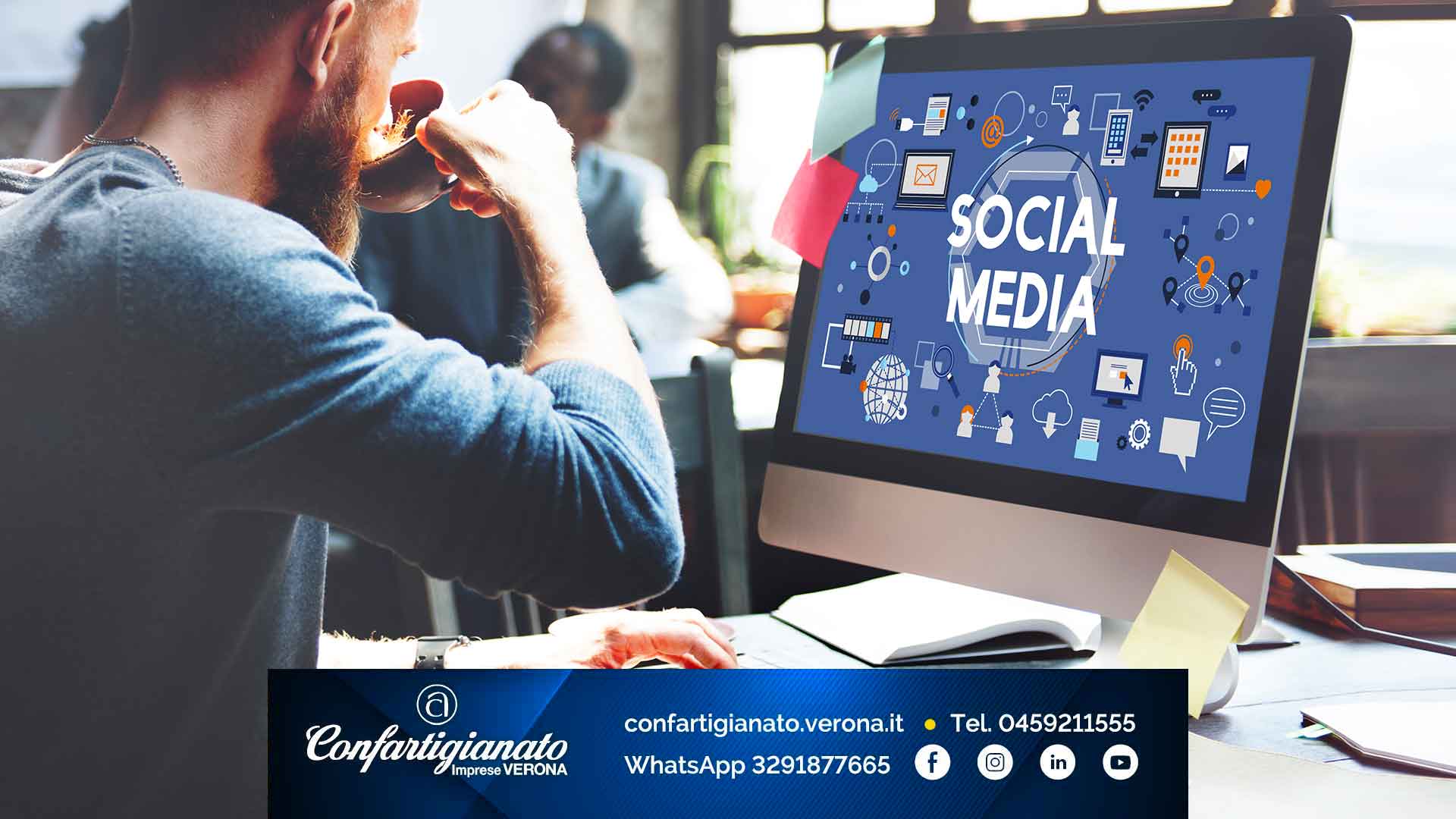 Social Media (corso base): Facebook/Instagram/LinkedIn + WhatsApp Business e Google My Business