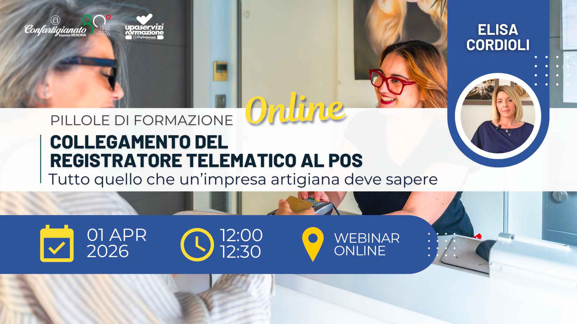 Collegamento del Registratore Telematico al POS: tutto quello che un’impresa artigiana deve sapere